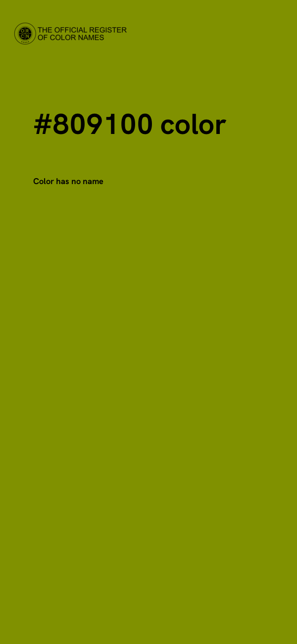 #809100 color image