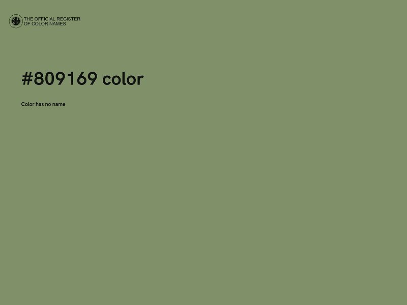 #809169 color image