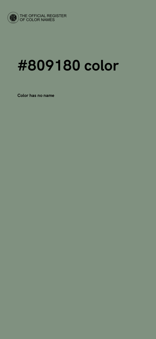 #809180 color image