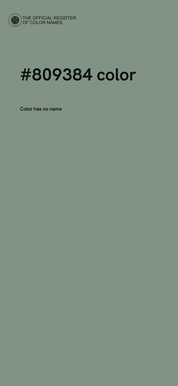 #809384 color image