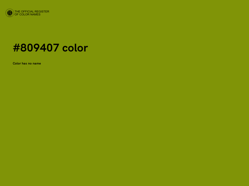 #809407 color image