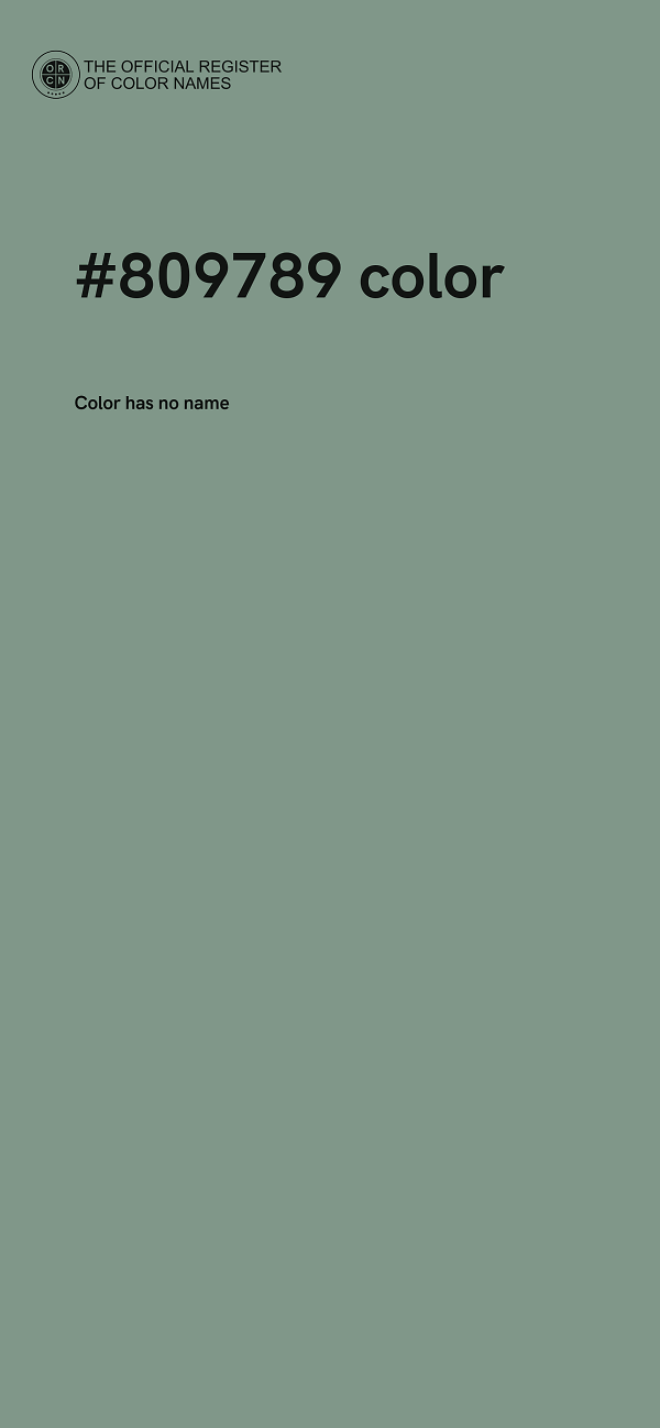 #809789 color image