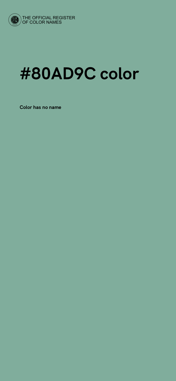 #80AD9C color image