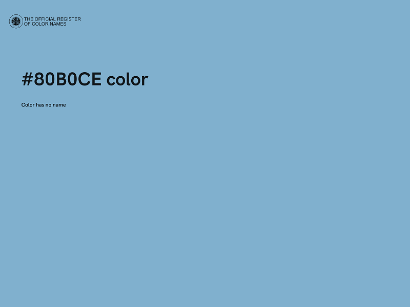 #80B0CE color image