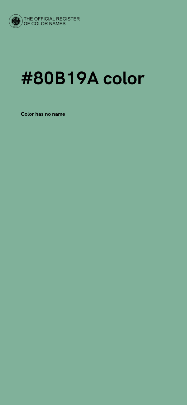 #80B19A color image