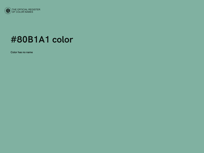 #80B1A1 color image