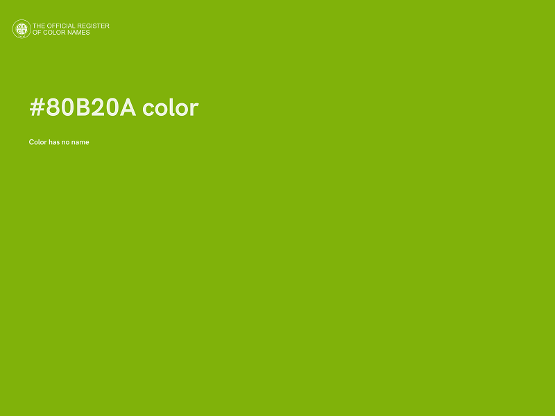 #80B20A color image