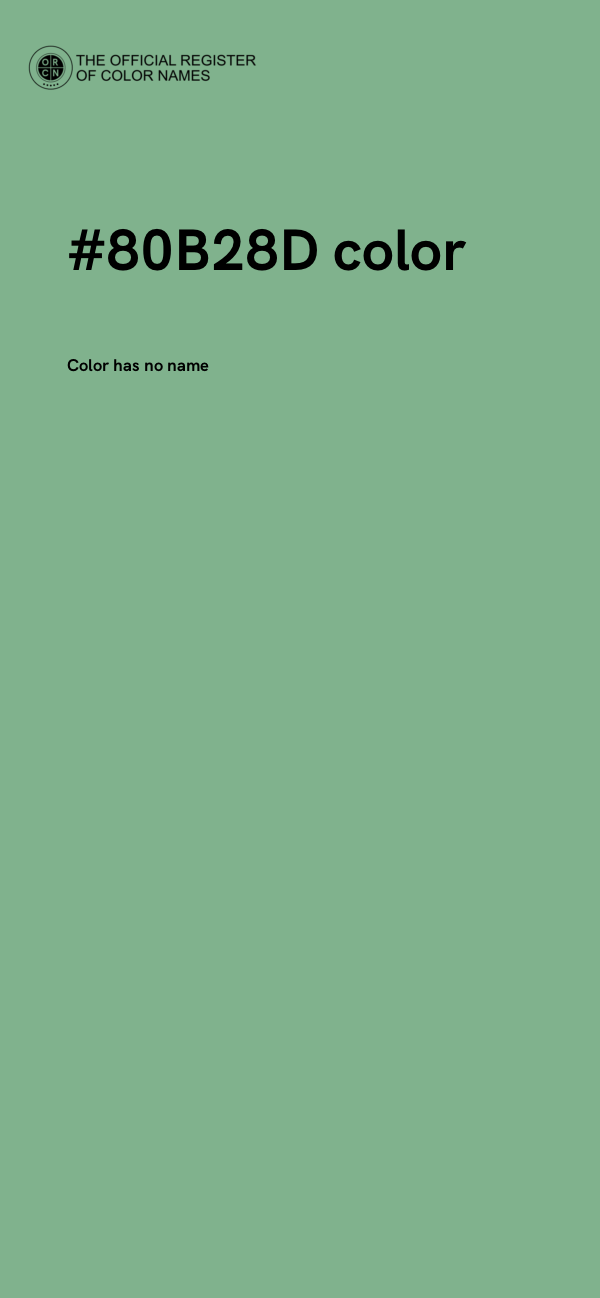 #80B28D color image