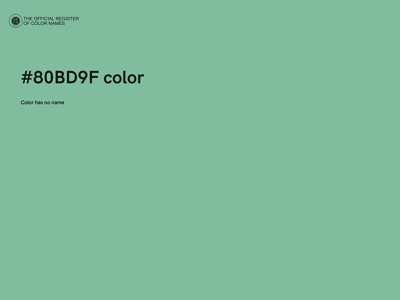 #80BD9F color image