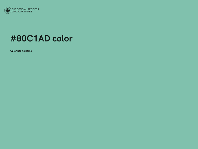 #80C1AD color image