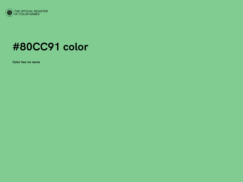 #80CC91 color image