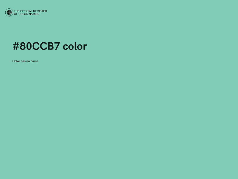 #80CCB7 color image