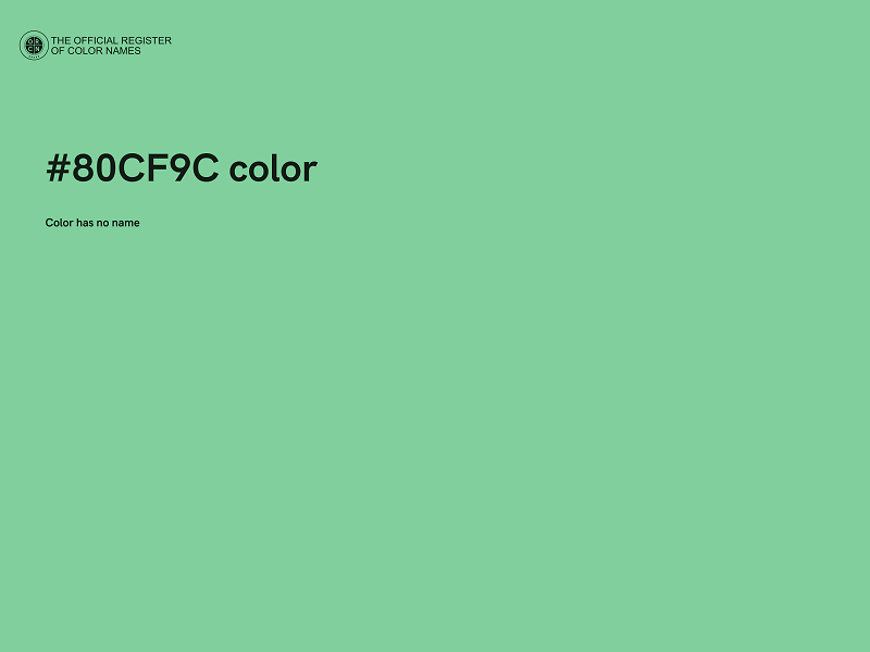 #80CF9C color image