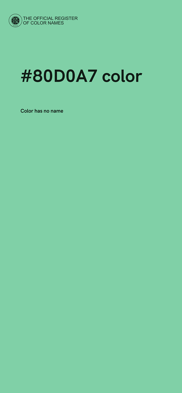 #80D0A7 color image