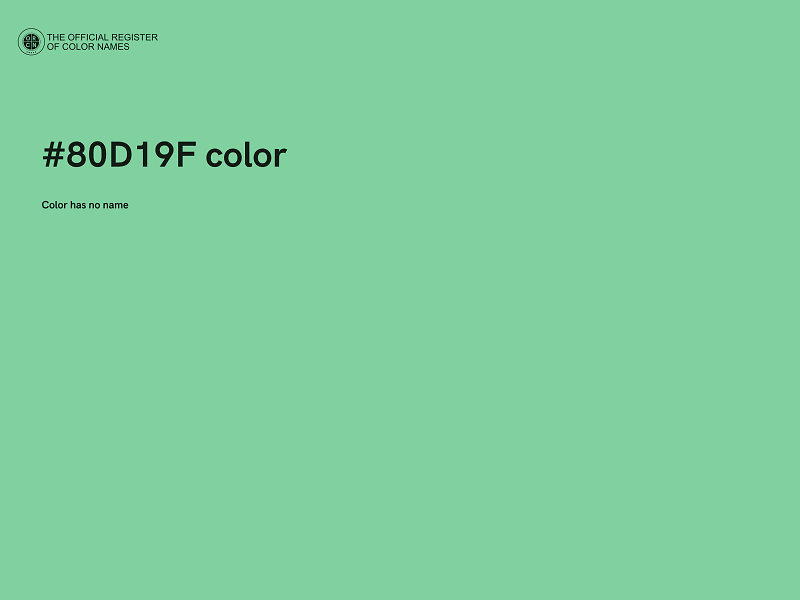 #80D19F color image