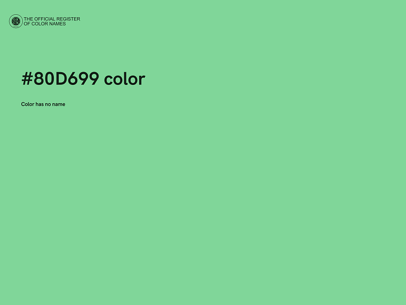 #80D699 color image