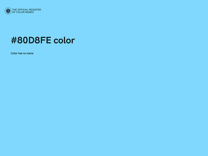 #80D8FE color image