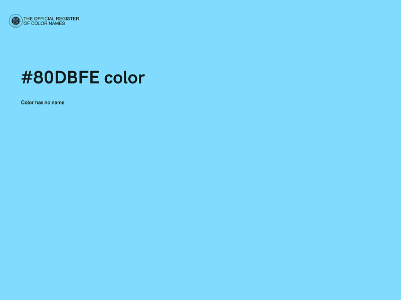 #80DBFE color image