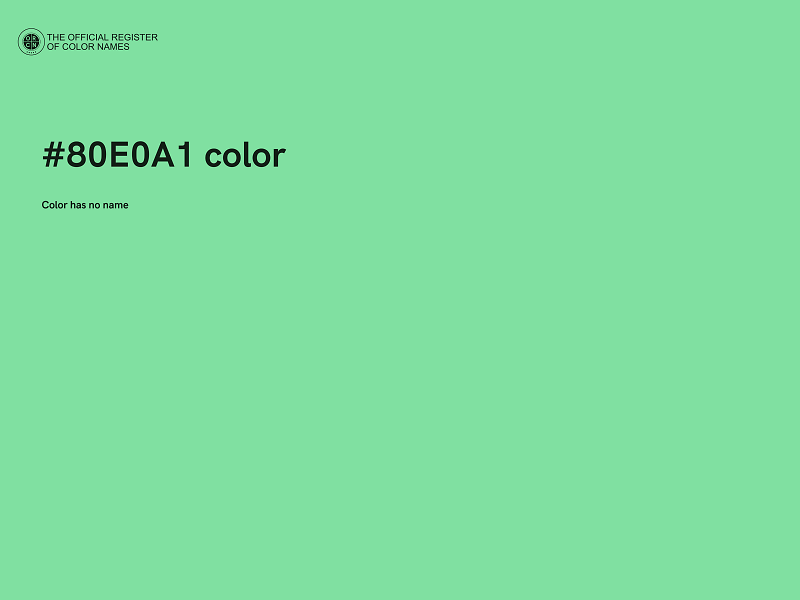 #80E0A1 color image