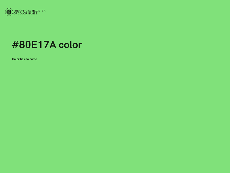 #80E17A color image