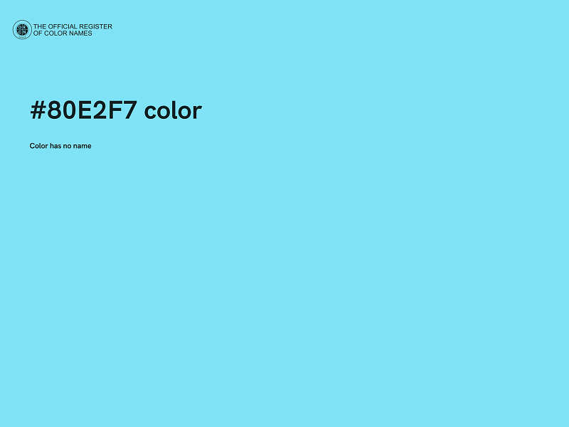 #80E2F7 color image