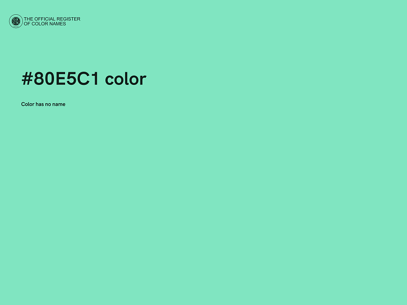 #80E5C1 color image