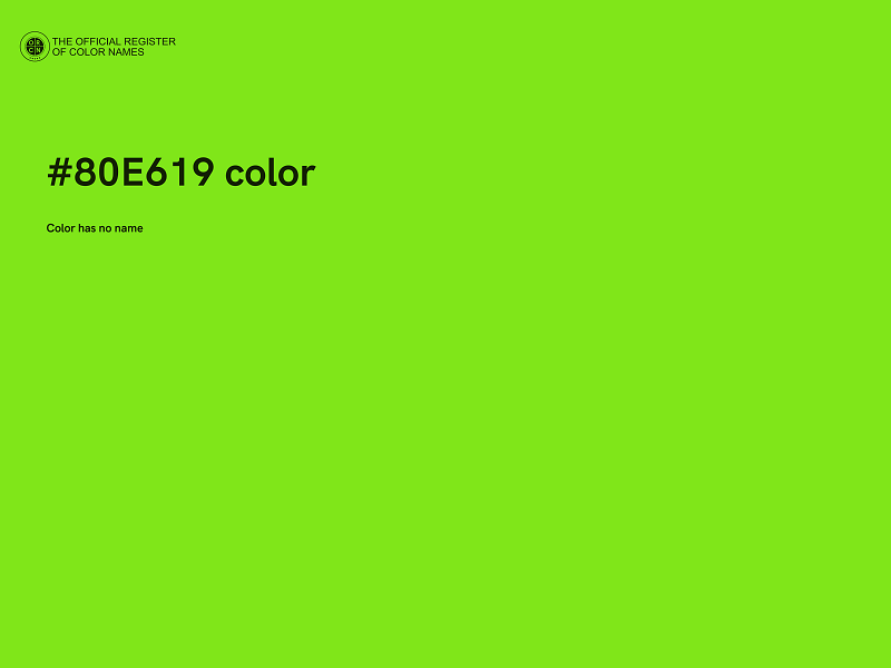 #80E619 color image
