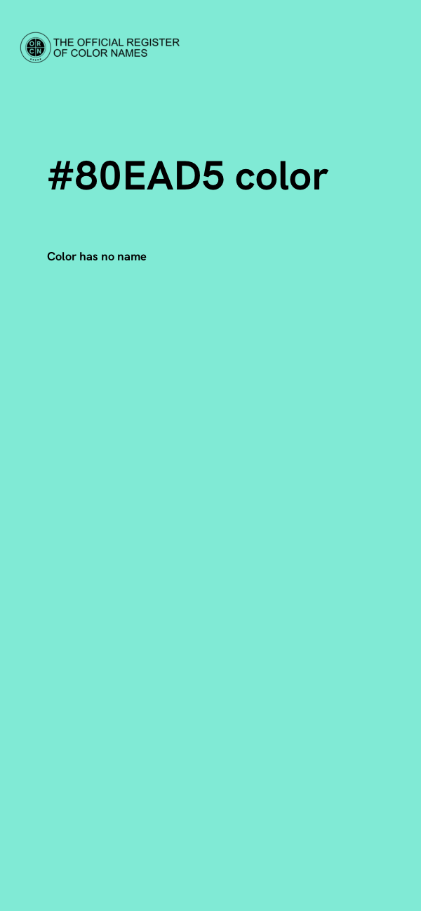 #80EAD5 color image