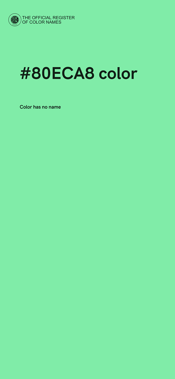 #80ECA8 color image