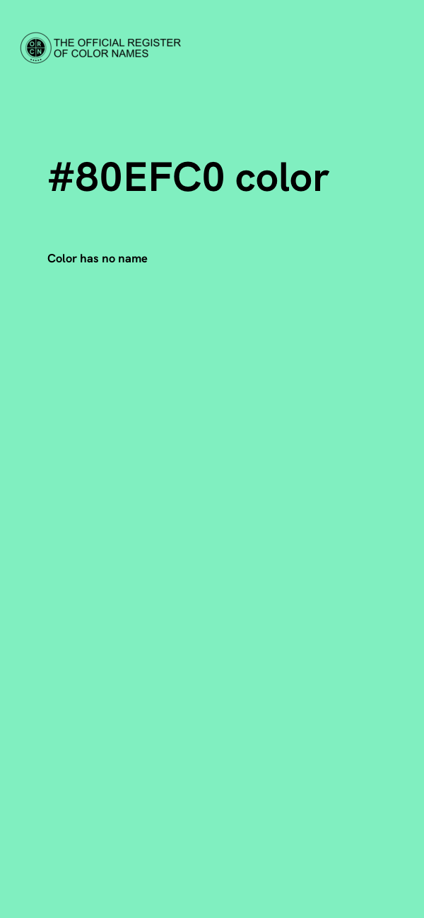 #80EFC0 color image