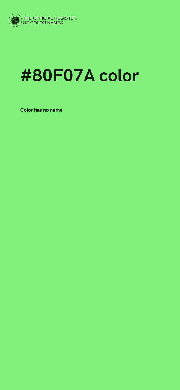 #80F07A color image