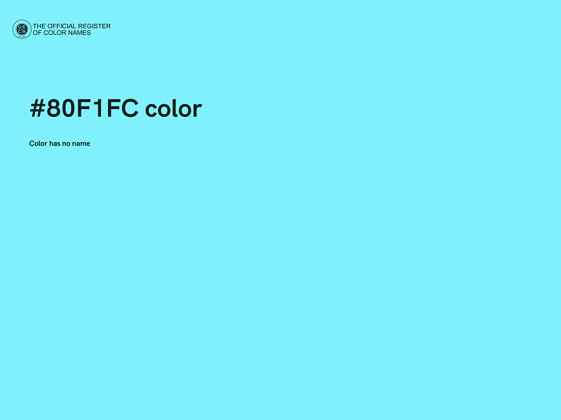 #80F1FC color image