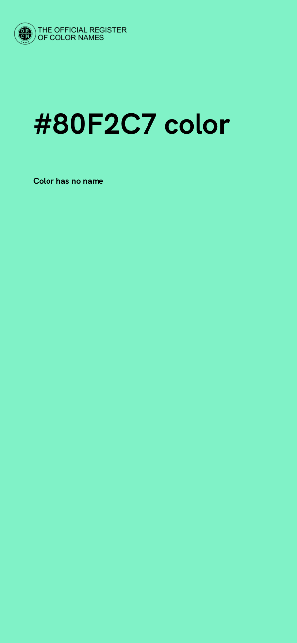 #80F2C7 color image