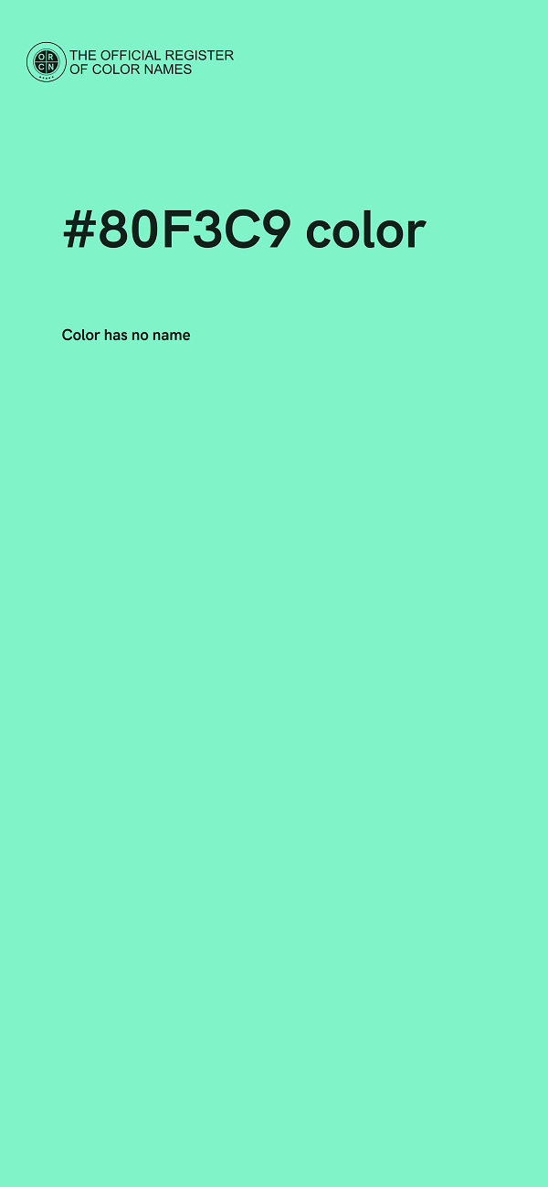 #80F3C9 color image
