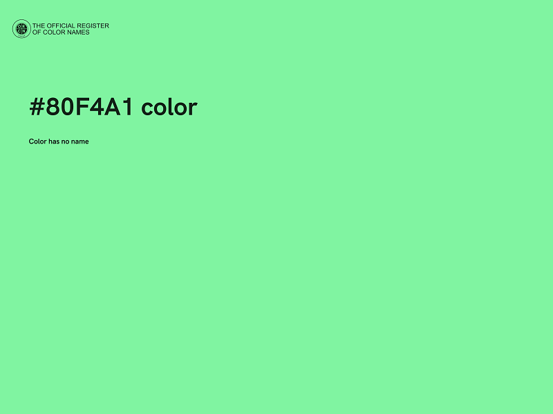 #80F4A1 color image