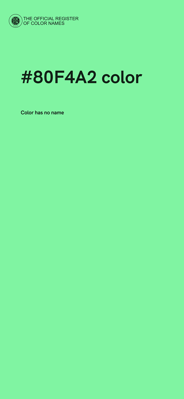 #80F4A2 color image