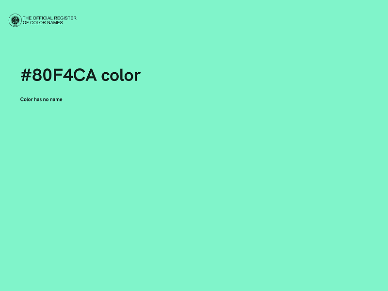 #80F4CA color image