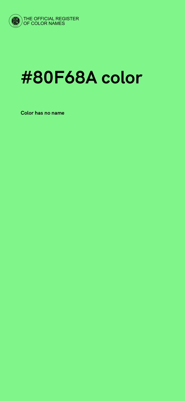 #80F68A color image