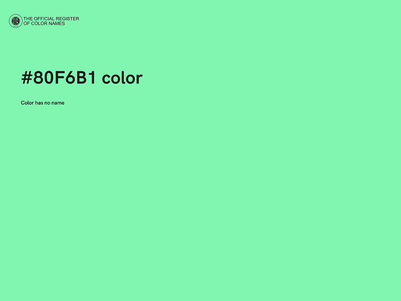 #80F6B1 color image