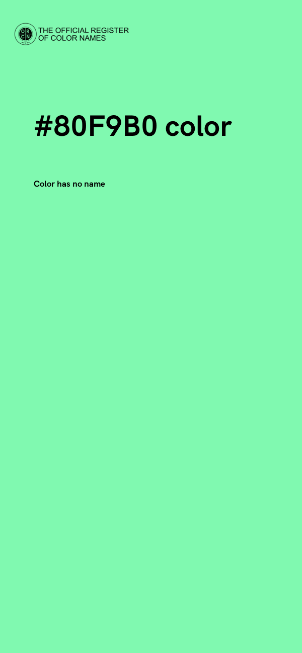 #80F9B0 color image