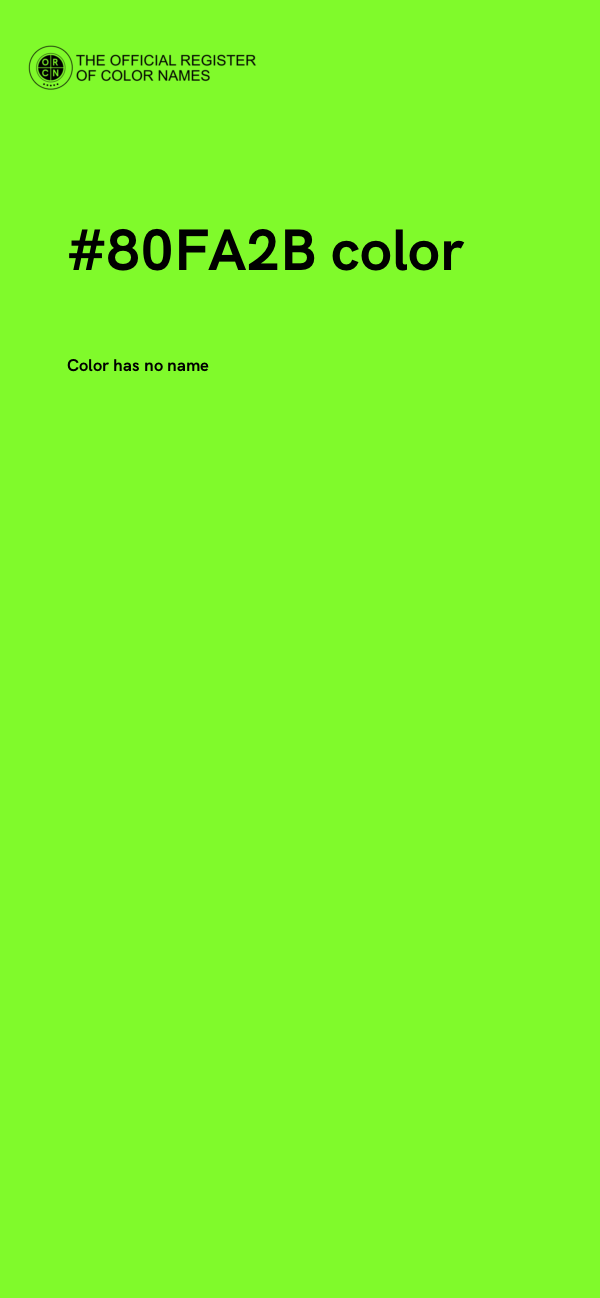 #80FA2B color image