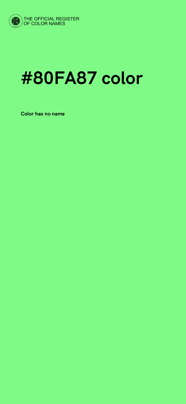 #80FA87 color image