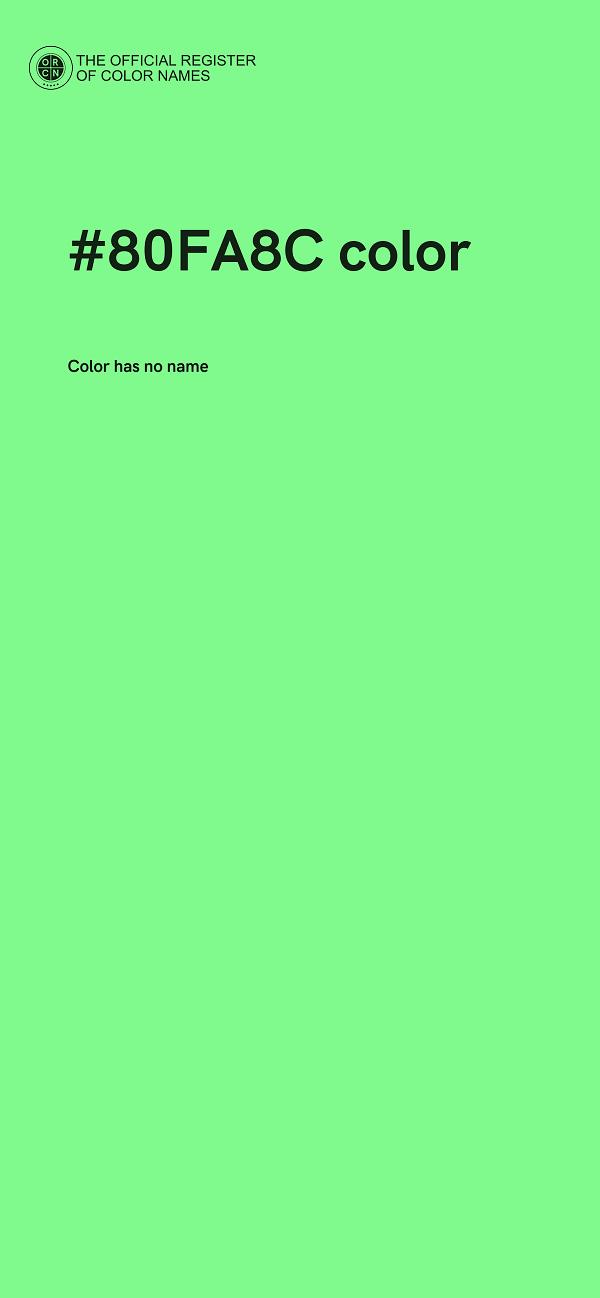 #80FA8C color image