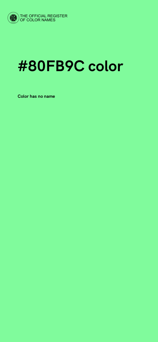 #80FB9C color image