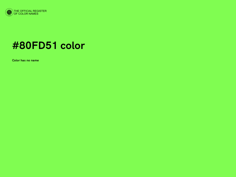 #80FD51 color image