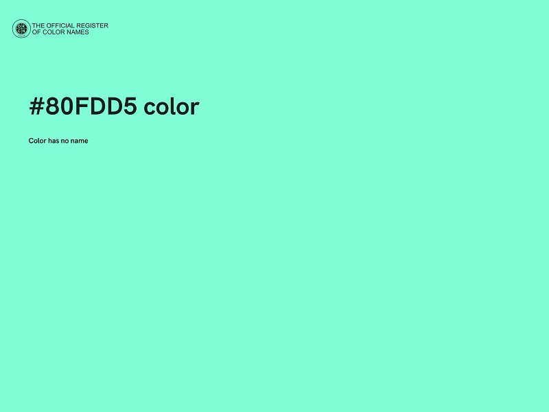 #80FDD5 color image