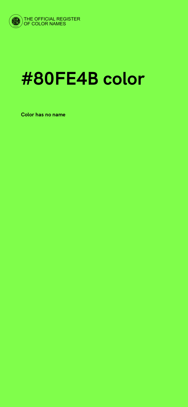 #80FE4B color image