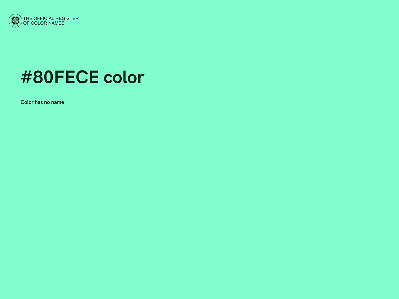 #80FECE color image