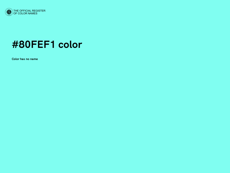 #80FEF1 color image