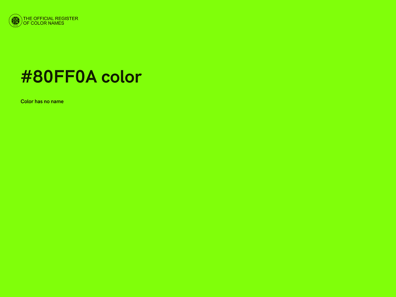 #80FF0A color image